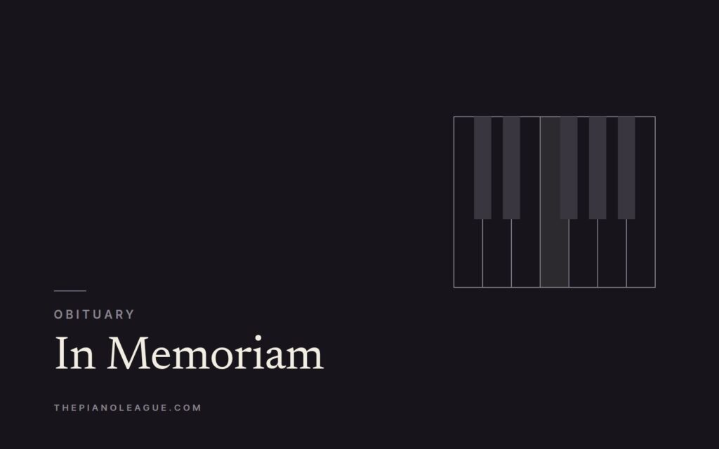 Piano League In Memoriam